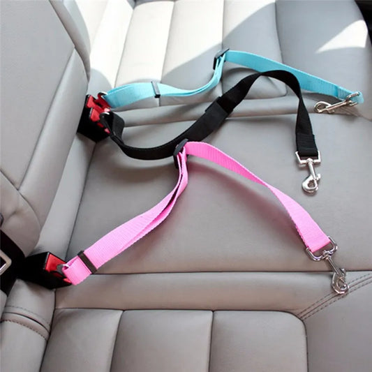 Safe Travel Essentials Dog Car Seat Belt & Harness Set